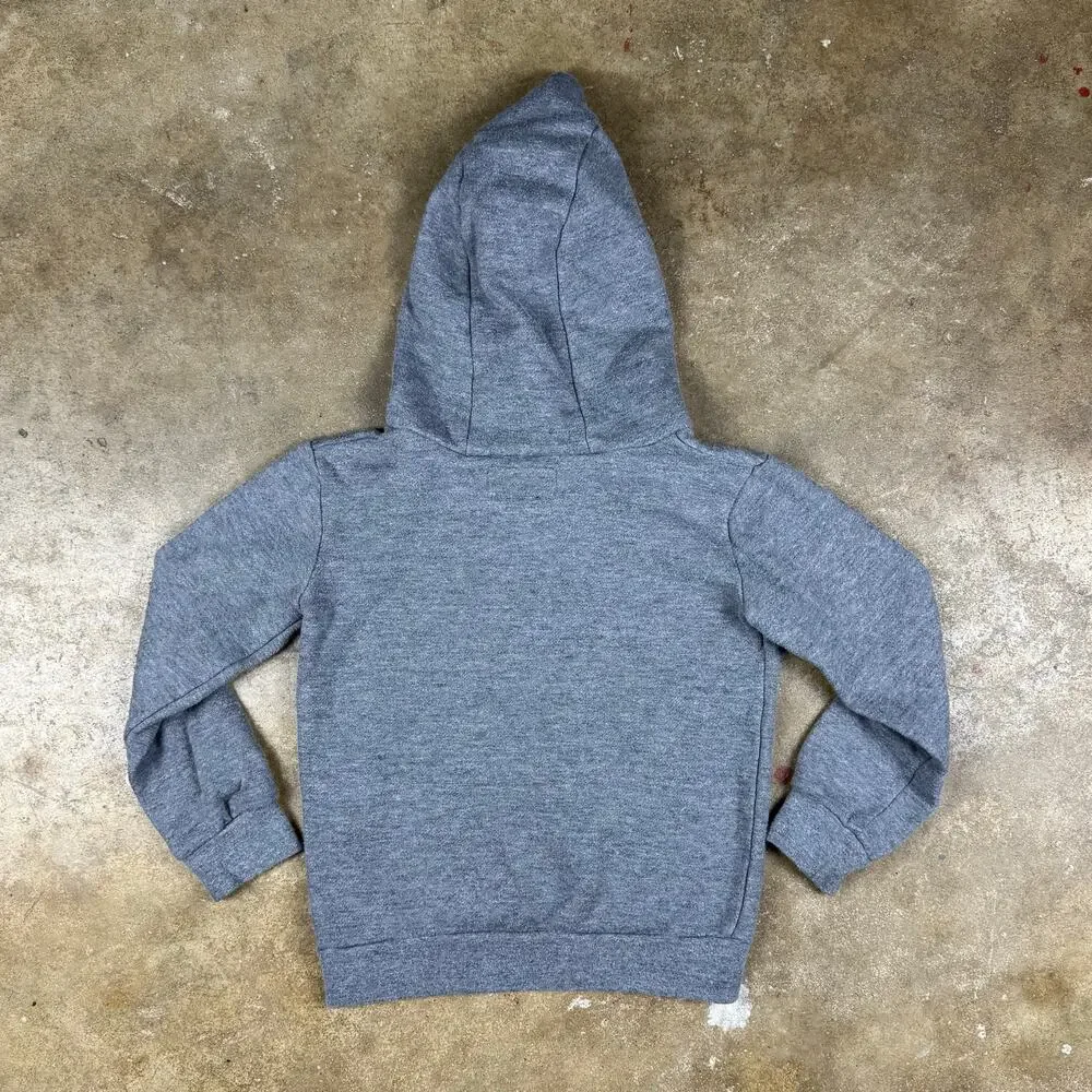 Jordan Kids Hoodie‎ 4T Gray Multicolor Logo Pullover Jumpman Fleece Sweatshirt